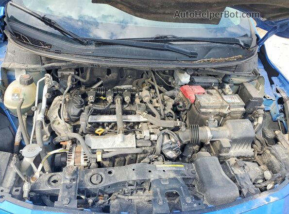 3N1CN8EV6LL872727 2020 NISSAN VERSA Синий Вид задней части салона