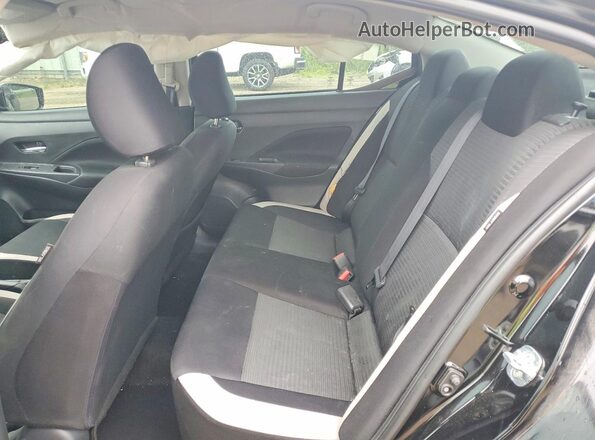 3N1CN8EV6ML850101 2021 NISSAN VERSA Black Вид задніх сидінь