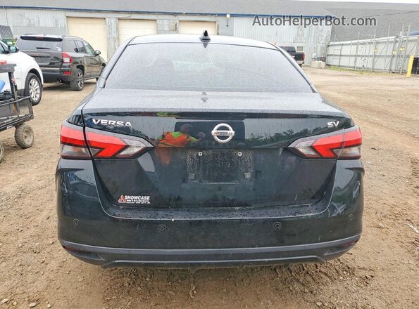 3N1CN8EV6ML850101 2021 NISSAN VERSA Black Вид ззаду