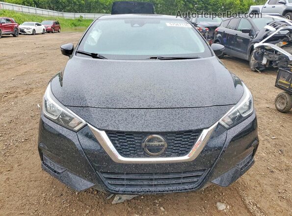 3N1CN8EV6ML850101 2021 NISSAN VERSA Black Вид спереду