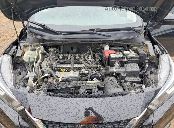3N1CN8EV6ML850101 2021 NISSAN VERSA Black Вид задньої частини салону