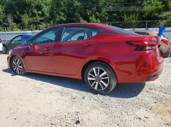 3N1CN8EV6SL822117 2025 NISSAN VERSA Red Rear left