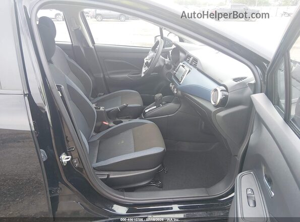 3N1CN8EV6SL832176 2025 NISSAN VERSA Black Вид салону спереду