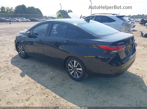 3N1CN8EV7LL873529 2020 NISSAN VERSA Черный Задняя левая четверть