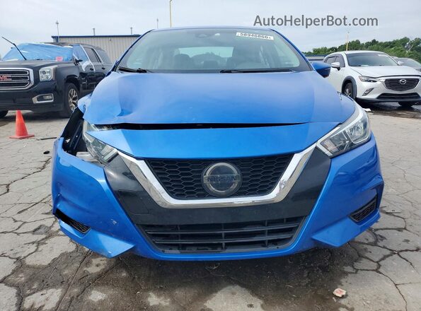 3N1CN8EV7LL879301 2020 NISSAN VERSA Синий Вид спереди