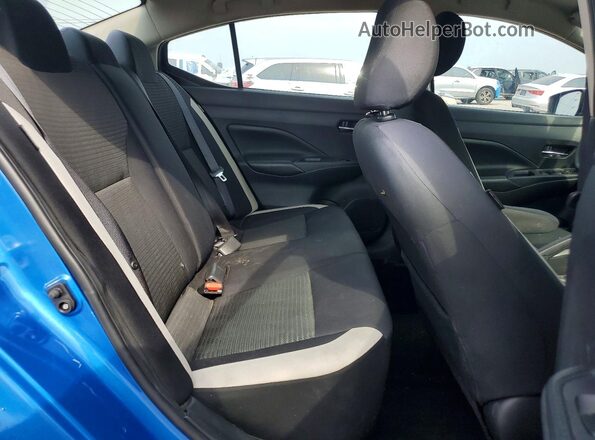 3N1CN8EV7LL879301 2020 NISSAN VERSA Синий Вид задних сидений