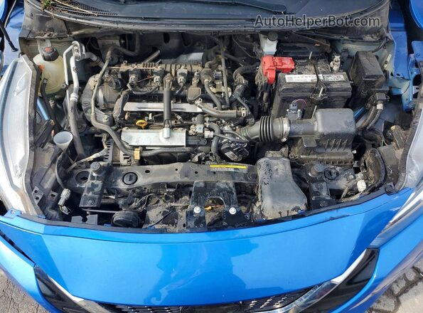 3N1CN8EV7LL879301 2020 NISSAN VERSA Синий Вид задней части салона