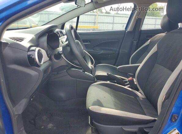 3N1CN8EV7LL879301 2020 NISSAN VERSA Синий Вид салона спереди