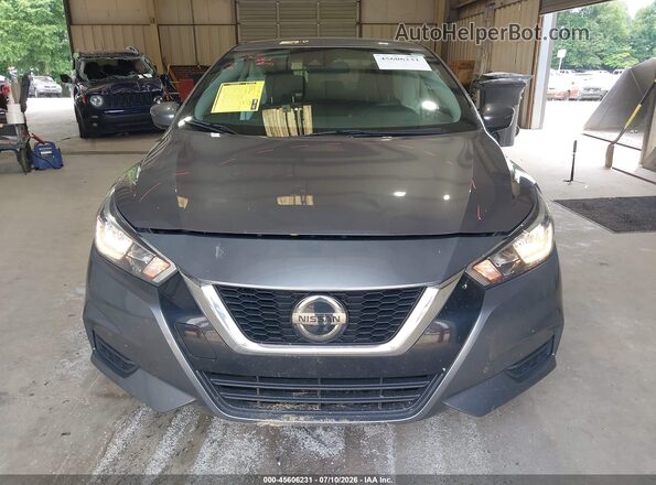 3N1CN8EV7ML868574 2021 NISSAN VERSA Gray ხელსაწყოთა პანელის ხედი