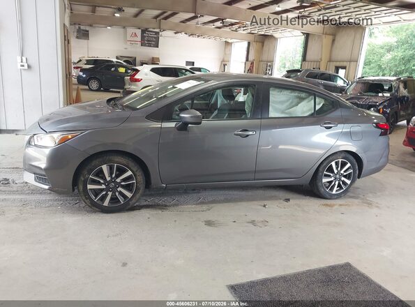 3N1CN8EV7ML868574 2021 NISSAN VERSA Gray სალონის 360-გრადუსიანი ხედი