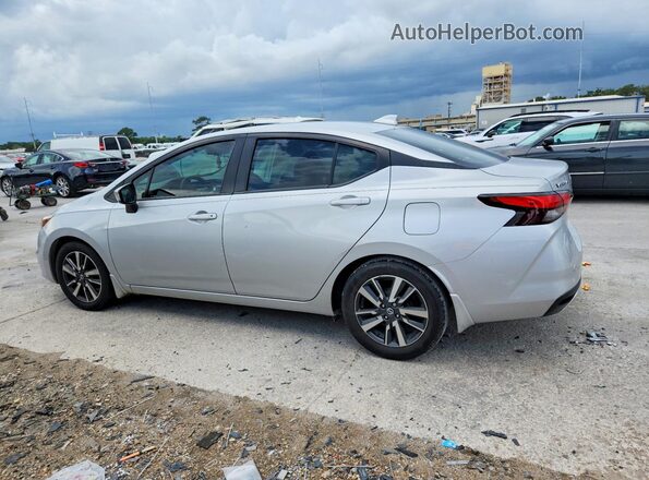 3N1CN8EV7ML922052 2021 NISSAN VERSA Silver Rear left