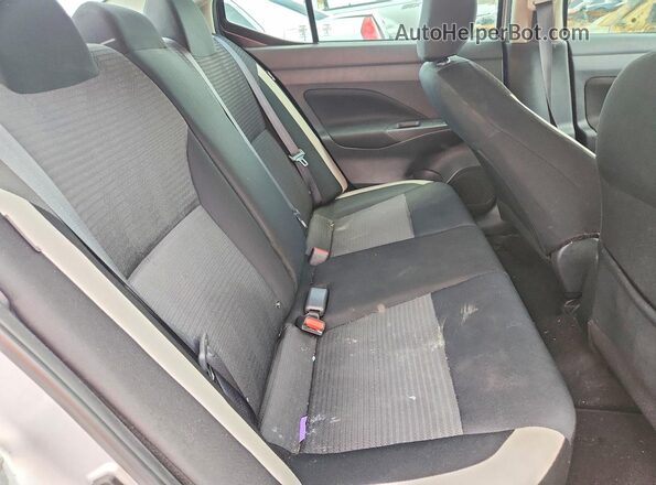 3N1CN8EV7ML922052 2021 NISSAN VERSA Silver Rear seats view