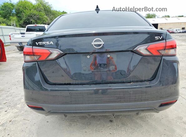3N1CN8EV7PL850533 2023 NISSAN VERSA Black Հետևի տեսք