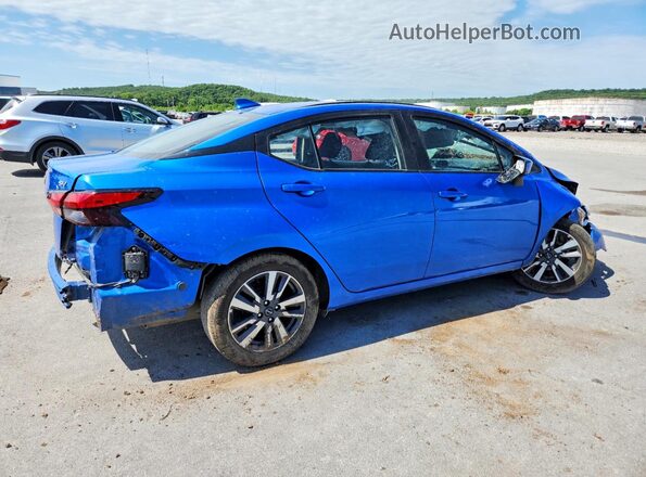 3N1CN8EV7PL861922 2023 NISSAN VERSA Blue წინა მარჯვენა