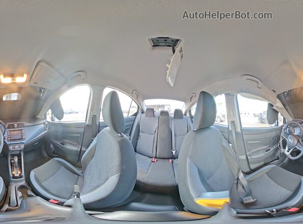 3N1CN8EV7SL809702 2025 NISSAN VERSA Silver VIN կոդի պիտակի տեսք