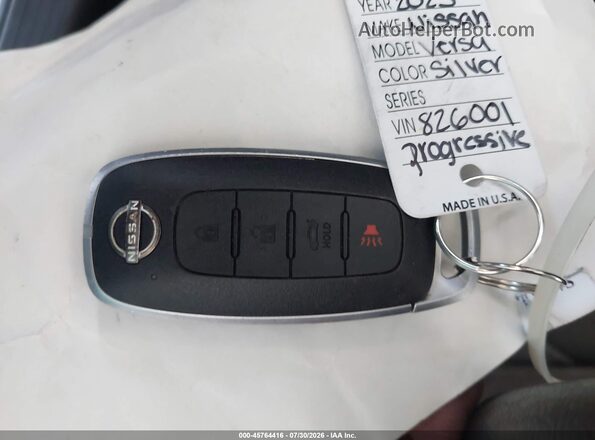 3N1CN8EV7SL826001 2025 NISSAN VERSA Silver Вид панелі приладів