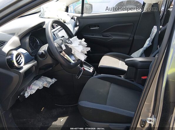3N1CN8EV7SL837953 2025 NISSAN VERSA Gray Вид салону спереду