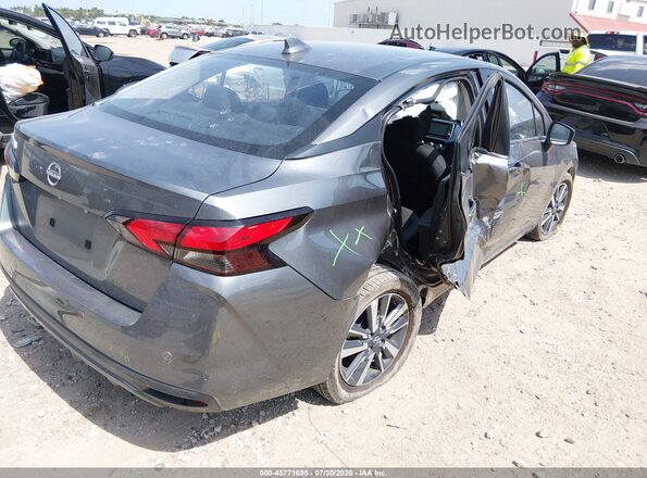 3N1CN8EV7SL837953 2025 NISSAN VERSA Gray Задня права чверть