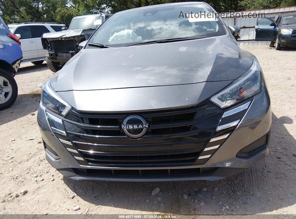 3N1CN8EV7SL837953 2025 NISSAN VERSA Gray Вид щитка приладів