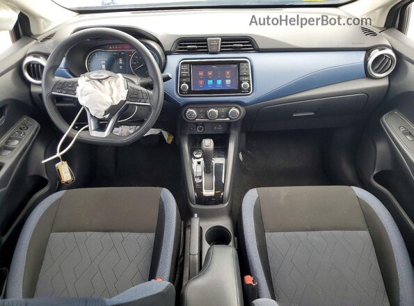 3N1CN8EV7SL844479 2025 NISSAN VERSA Silver Dashboard view