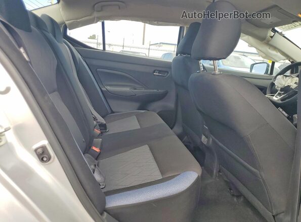 3N1CN8EV7SL844479 2025 NISSAN VERSA Silver Rear seats view