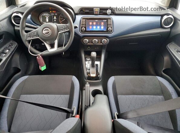 3N1CN8EV7SL894184 2025 NISSAN VERSA Серый Вид панели приборов