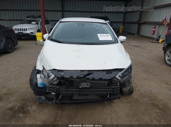 3N1CN8EV7SL894220 2025 NISSAN VERSA White Widok wnętrza z tyłu