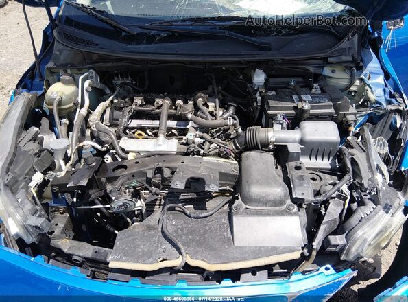 3N1CN8EV8ML853243 2021 NISSAN VERSA Синий Вид сзади