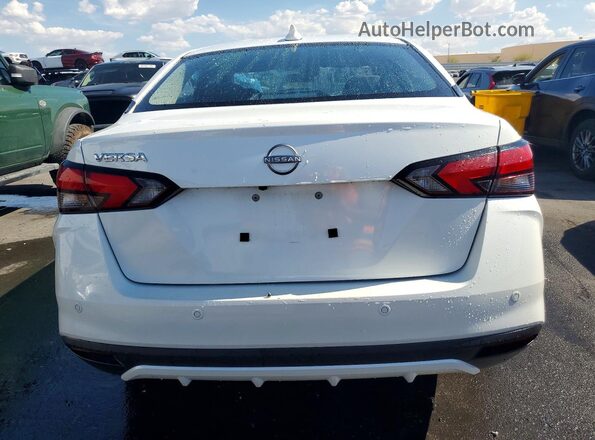 3N1CN8EV8SL840344 2025 NISSAN VERSA Белый Вид сзади