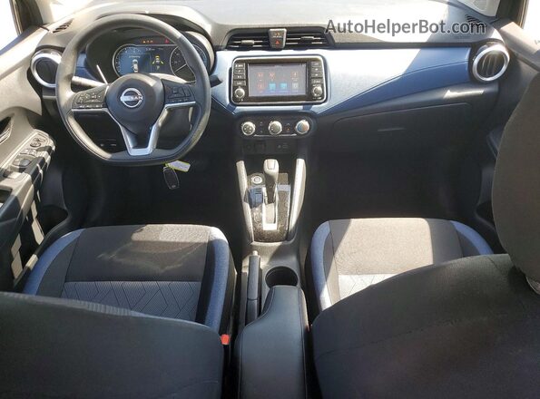 3N1CN8EV8SL876423 2025 NISSAN VERSA Black Widok deski rozdzielczej