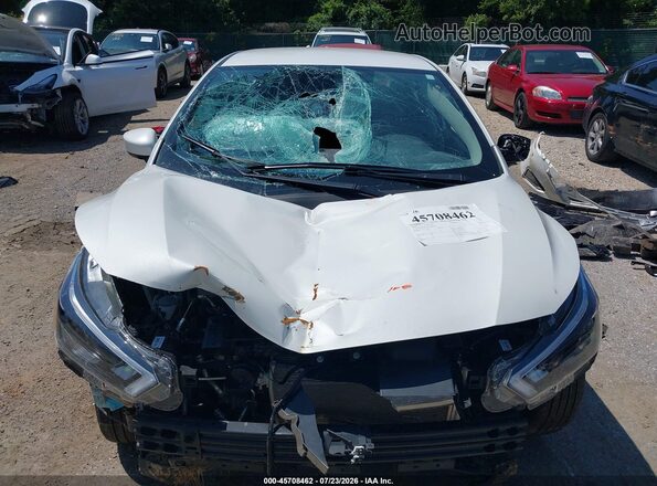 3N1CN8EV8SL889253 2025 NISSAN VERSA White Սալոնի հետևի տեսք