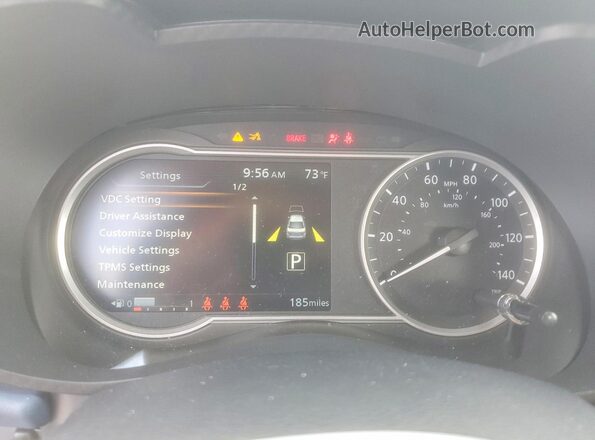 3N1CN8EV8SL904138 2025 NISSAN VERSA Gray ხელსაწყოთა პანელის ხედი
