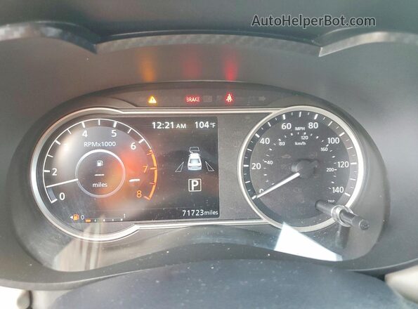 3N1CN8EV9LL808178 2020 NISSAN VERSA Silver Instrument cluster view