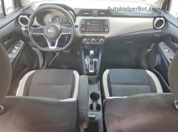3N1CN8EV9LL808178 2020 NISSAN VERSA Silver Dashboard view