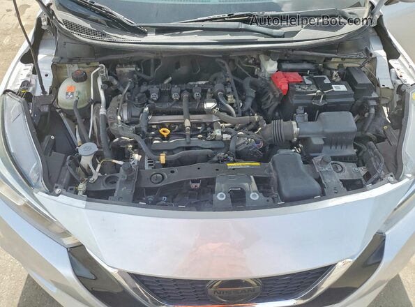 3N1CN8EV9LL808178 2020 NISSAN VERSA Silver Rear interior view