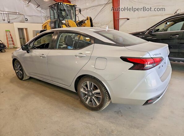 3N1CN8EV9ML812331 2021 NISSAN VERSA Silver Задня ліва чверть
