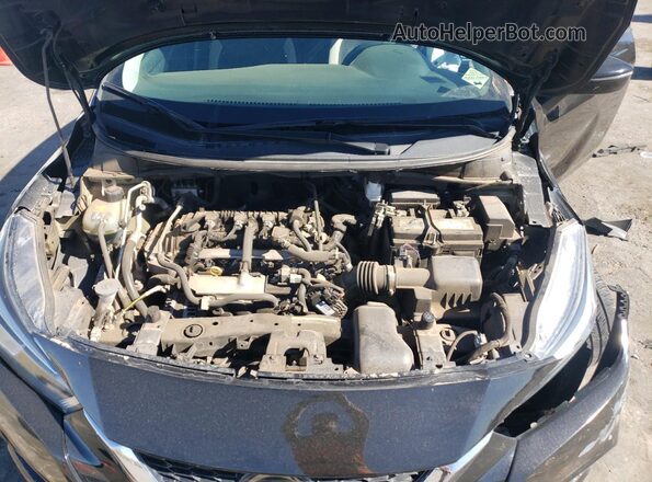 3N1CN8EV9ML869287 2021 NISSAN VERSA Black Вид задньої частини салону