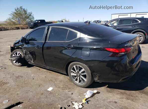 3N1CN8EV9ML869287 2021 NISSAN VERSA Black Задня ліва чверть