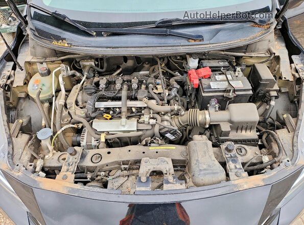 3N1CN8EV9ML869290 2021 NISSAN VERSA Черный Вид задней части салона