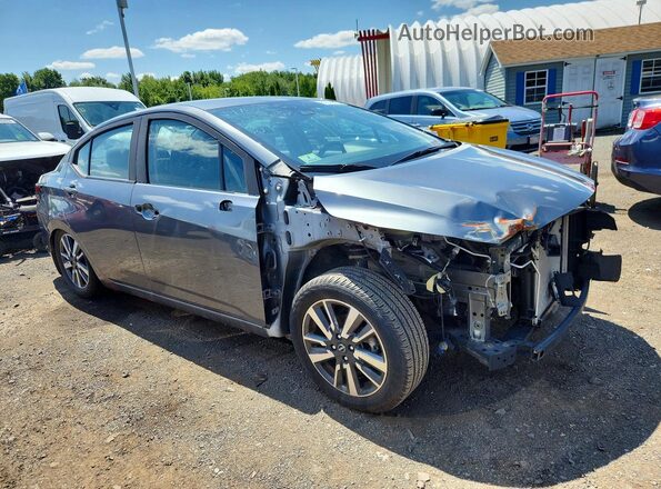3N1CN8EV9PL810471 2023 NISSAN VERSA Gray წინა მარჯვენა