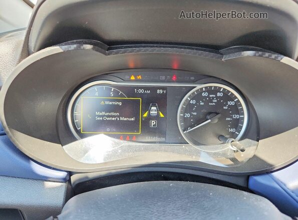 3N1CN8EV9PL810471 2023 NISSAN VERSA Gray ხელსაწყოთა პანელის ხედი