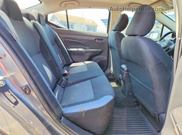 3N1CN8EV9PL810471 2023 NISSAN VERSA Gray უკანა სავარძლების ხედი