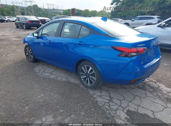 3N1CN8EV9PL816464 2023 NISSAN VERSA Blue Задня ліва чверть