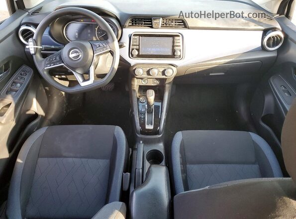 3N1CN8EV9PL820708 2023 NISSAN VERSA Silver წინა პანელის ხედი