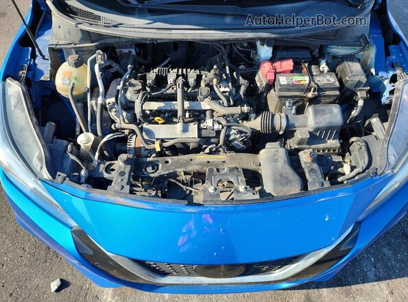 3N1CN8EVXLL872228 2020 NISSAN VERSA Blue Rear interior view