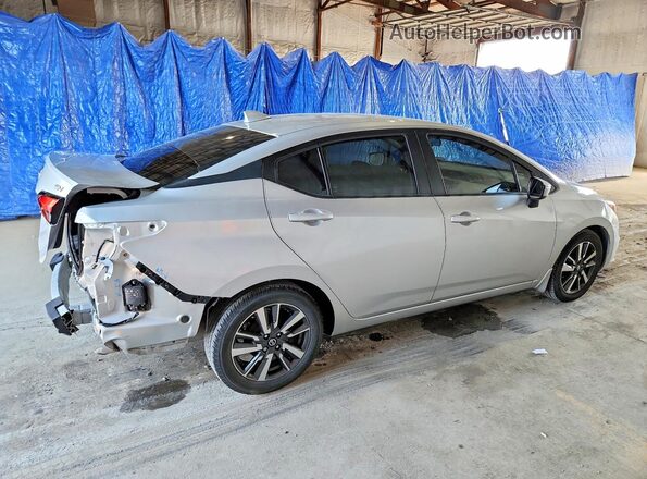 3N1CN8EVXLL891796 2020 NISSAN VERSA Silver Rear right