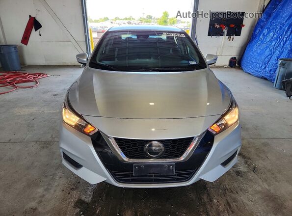 3N1CN8EVXLL891796 2020 NISSAN VERSA Silver Front view