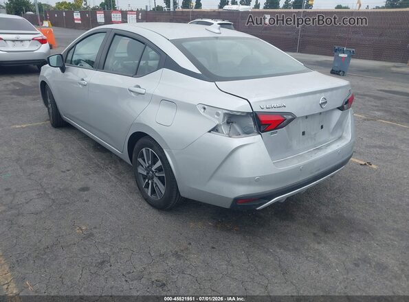 3N1CN8EVXML913071 2021 NISSAN VERSA Silver Հետևի ձախ