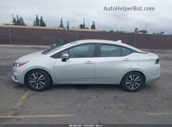 3N1CN8EVXML913071 2021 NISSAN VERSA Silver Սալոնի 360 աստիճան տեսք