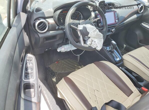 3N1CN8FV0PL810342 2023 NISSAN VERSA Gray Dashboard view